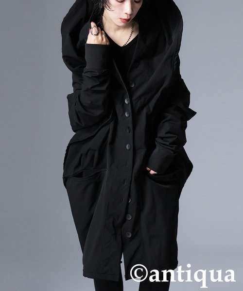変形モードコクーンコート（その他アウター）｜antiqua（アンティカ