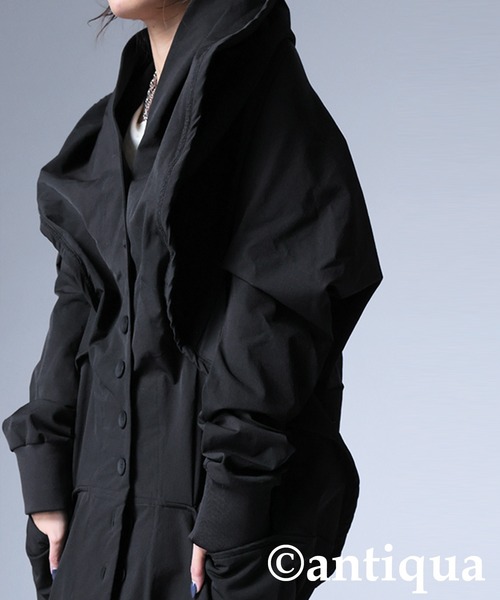 変形モードコクーンコート（その他アウター）｜antiqua（アンティカ