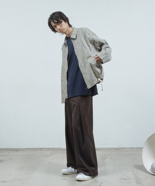 Dulcamara(ドゥルカマラ)の「バルーンT(Tシャツ/カットソー・メンズ・ネイビー/ブラック/オートミール・1/2/3)」の4枚目の写真