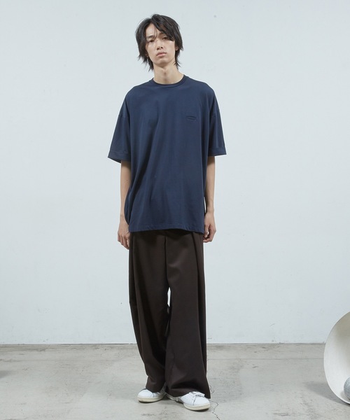 Dulcamara(ドゥルカマラ)の「バルーンT(Tシャツ/カットソー・メンズ・ネイビー/ブラック/オートミール・1/2/3)」の5枚目の写真