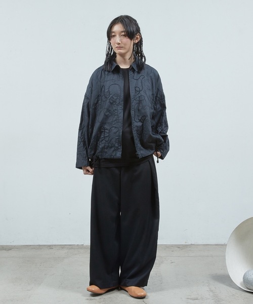 Dulcamara(ドゥルカマラ)の「バルーンT(Tシャツ/カットソー・メンズ・ネイビー/ブラック/オートミール・1/2/3)」の7枚目の写真