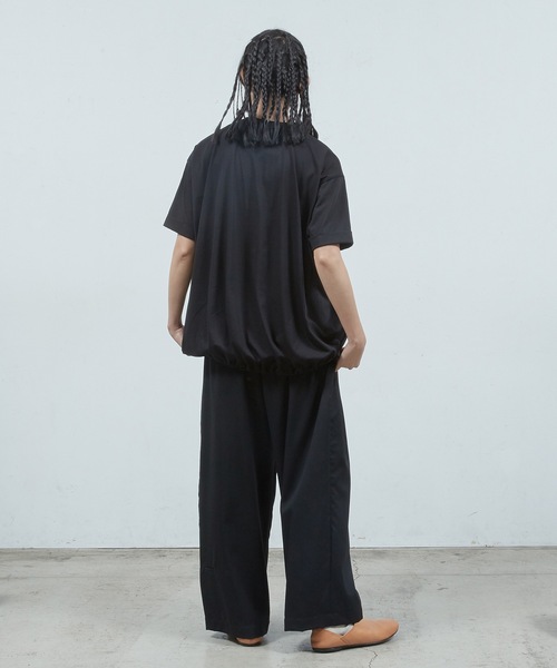 Dulcamara(ドゥルカマラ)の「バルーンT(Tシャツ/カットソー・メンズ・ネイビー/ブラック/オートミール・1/2/3)」の8枚目の写真