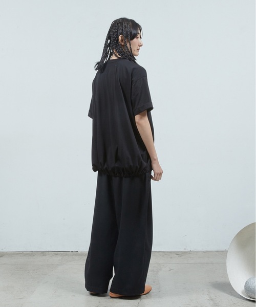 Dulcamara(ドゥルカマラ)の「バルーンT(Tシャツ/カットソー・メンズ・ネイビー/ブラック/オートミール・1/2/3)」の9枚目の写真