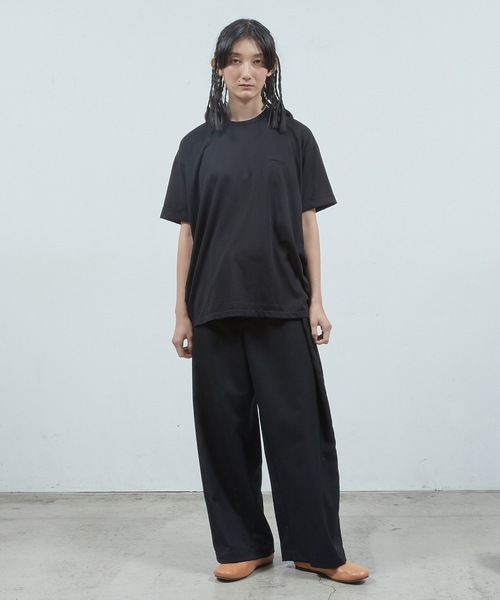 Dulcamara(ドゥルカマラ)の「バルーンT(Tシャツ/カットソー・メンズ・ネイビー/ブラック/オートミール・1/2/3)」の10枚目の写真