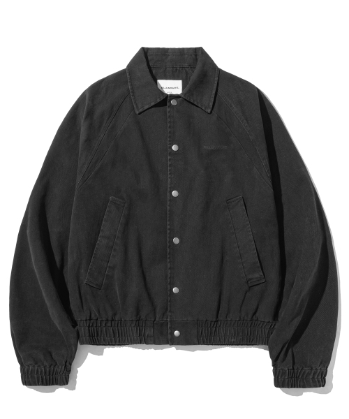 F.ILLUMINATE(フィルミネイト)の「ラグランカラー デニムジャケット-ブラック(ブルゾン・レディース・その他・SMALL/MEDIUM/LARGE)」の2枚目の写真