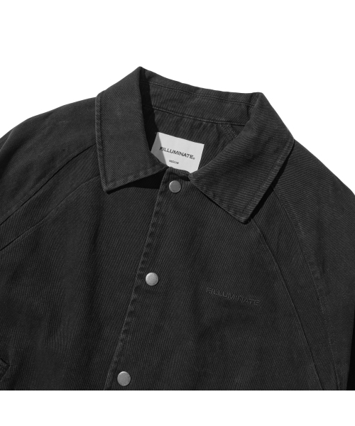 F.ILLUMINATE(フィルミネイト)の「ラグランカラー デニムジャケット-ブラック(ブルゾン・レディース・その他・SMALL/MEDIUM/LARGE)」の8枚目の写真