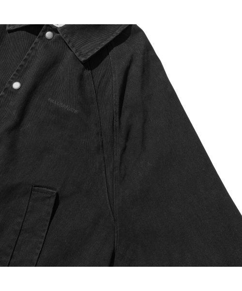 F.ILLUMINATE(フィルミネイト)の「ラグランカラー デニムジャケット-ブラック(ブルゾン・レディース・その他・SMALL/MEDIUM/LARGE)」の10枚目の写真