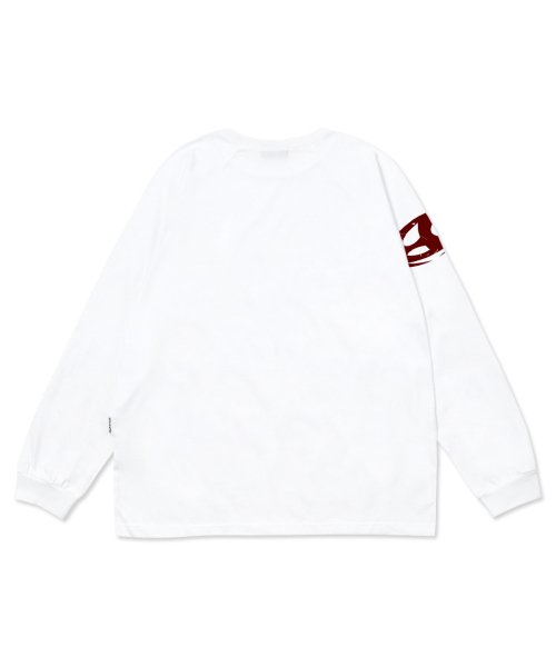 ESCAPEFROM(エスケープフロム)の「シューティングガールプリントロングスリーブホワイト(Tシャツ/カットソー・レディース・その他・MEDIUM/LARGE/SMALL)」の3枚目の写真