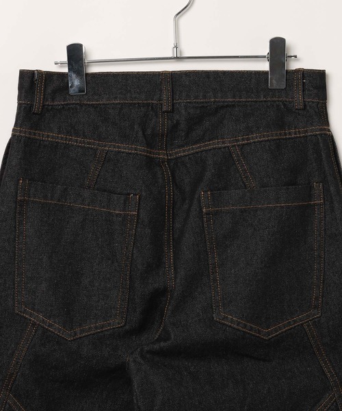 LAND MUSEUM(ランドミュージアム)の「LAND MUSEUM/ベルティングデニム(デニムパンツ・メンズ・ブラック・LARGE/MEDIUM)」の3枚目の写真