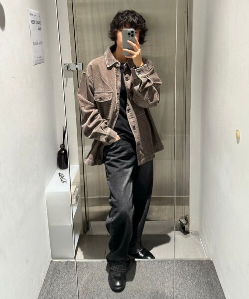 INSILENCE(インサイロンス)の「ピグメントコーデュロイシャツジャケット ブラウン(シャツ/ブラウス・レディース・その他・SMALL/MEDIUM/LARGE)」の8枚目の写真