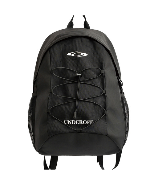 UNDEROFF(アンダーオフ)の「ストリングポイントユーティリティバックパック(バックパック/リュック・レディース・ブラック・F)」の1枚目の写真