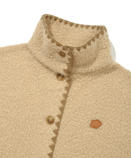 Wacky WiLLy(ワッキーウィリー)の「ウィメンズシアリングステッチジャケットベージュ(スタジャン・レディース・その他・SMALL/MEDIUM)」の5枚目の写真