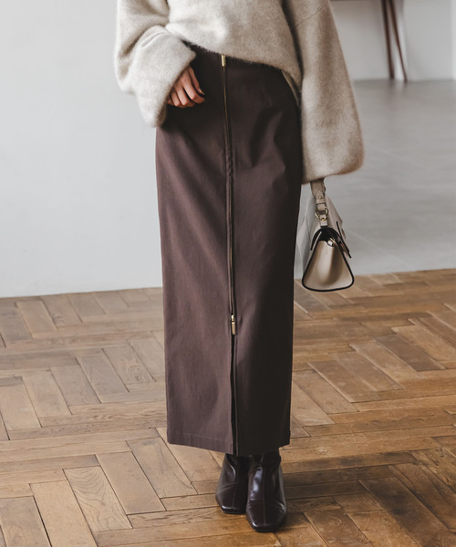 追加2》RyNyコンフォートストレッチジップタイトスカート（スカート