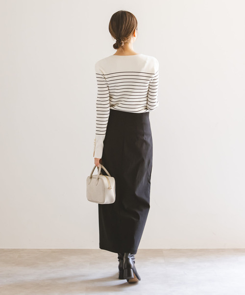 Noble（ノーブル）の「《追加2》RyNyコンフォートストレッチジップタイトスカート（スカート・レディース・ブラック/ブラウン・34/36/38/40）」の19枚目の写真