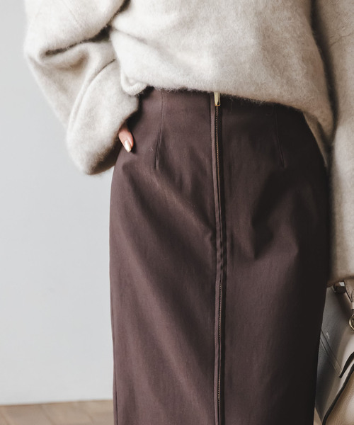 Noble（ノーブル）の「《追加2》RyNyコンフォートストレッチジップタイトスカート（スカート・レディース・ブラック/ブラウン・34/36/38/40）」の20枚目の写真