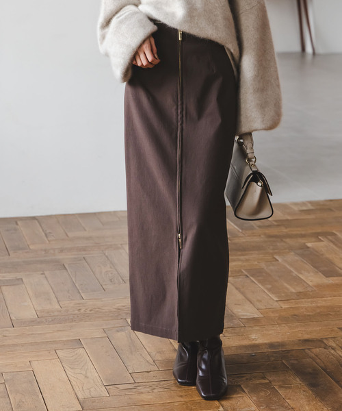 追加2》RyNyコンフォートストレッチジップタイトスカート（スカート