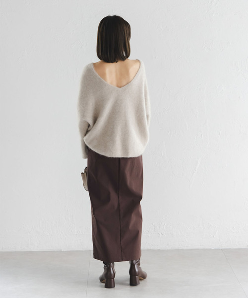 追加2》RyNyコンフォートストレッチジップタイトスカート（スカート