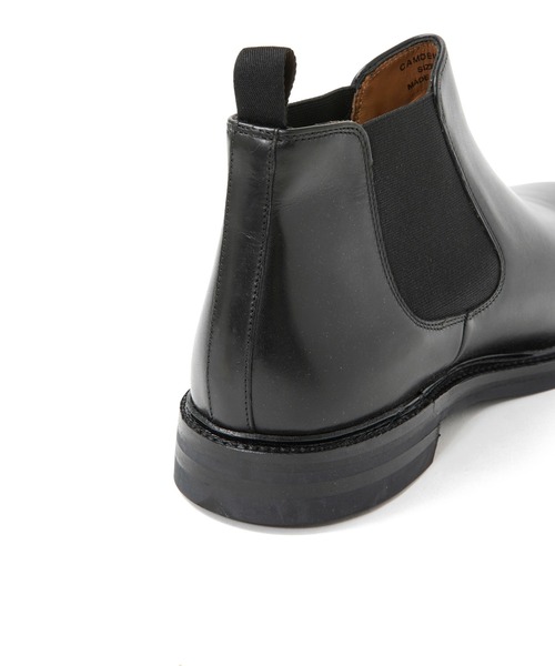 HARROGATE(ハロゲイト)の「【MEN】HARROGATE FOOTWEAR CAMDEN -サイドゴアブーツ(ブーツ・メンズ・ブラック・8.5/8)」の4枚目の写真