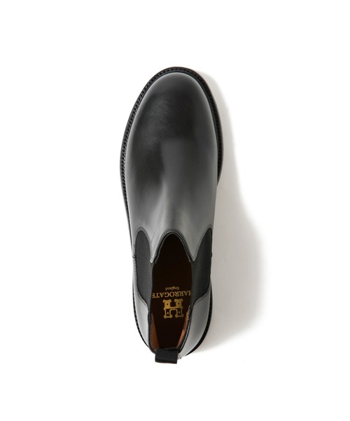 HARROGATE(ハロゲイト)の「【MEN】HARROGATE FOOTWEAR CAMDEN -サイドゴアブーツ(ブーツ・メンズ・ブラック・8.5/8)」の5枚目の写真