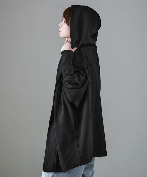 Fashion Letter(ファッションレター)の「裏フリース ポンディング ガウンジャケット(その他アウター・レディース・オートミール/ブラウン/グレー/ブラック・M)」の19枚目の写真