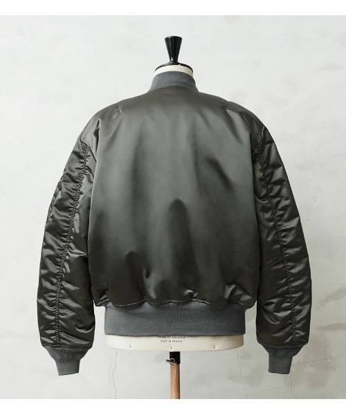 Alpha Industries（アルファインダストリーズ）の「ALPHA アルファ HERITAGE COLLECTION 797-5252026 WAIPER別注 VINTAGE MA-1 フライトジャケット 初期型（MA-1・メンズ・グレー系その他・S/M/L/XL/XXL）」の14枚目の写真