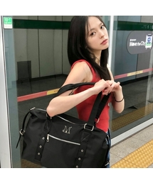 MUCENT | ドホメタルロゴ4ウェイパンチアイレットトートバッグ 男女共用(トートバッグ)