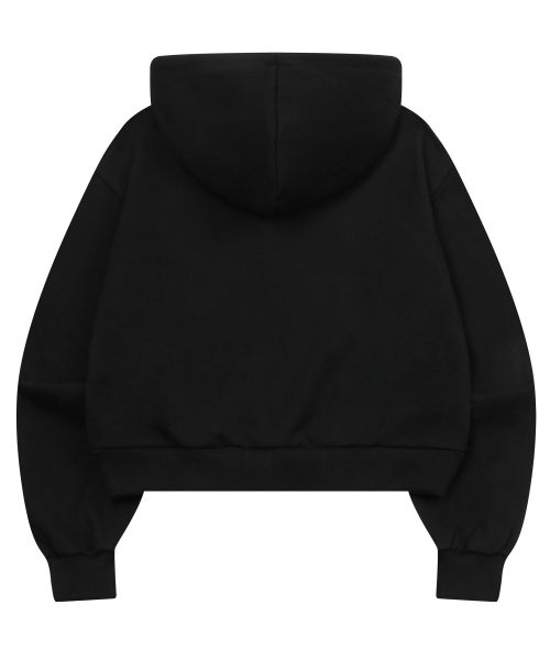 MUCENT(ムセント)の「ジェリーフィッシュ フードパーカー (男女共用)(パーカー・レディース・ブラック・SMALL/LARGE)」の9枚目の写真