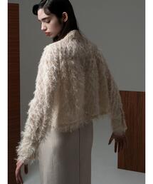 Te chichi CLASSIC | フリンジジャガードショートシャツ《2025winter catalog item》(シャツ/ブラウス)