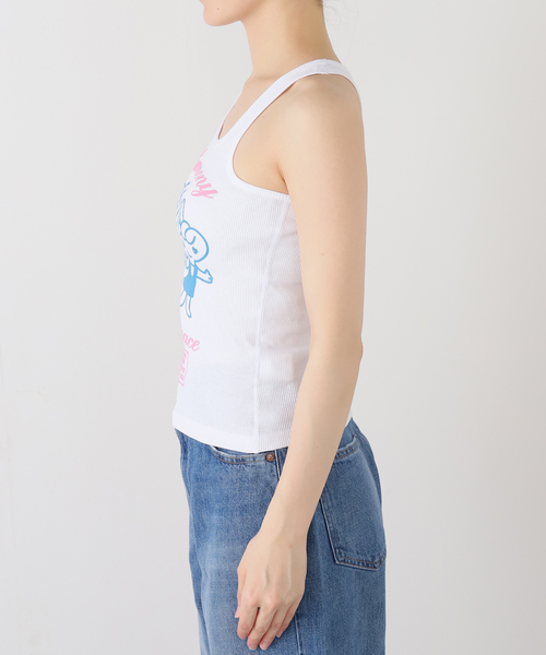 ASHLEY WILLIAMS（アシュリーウィリアムス）の「【Ashley Williams / アシュリー・ウィリアムズ】VEST AWAW250106（タンクトップ・レディース・ホワイト・SMALL）」の8枚目の写真