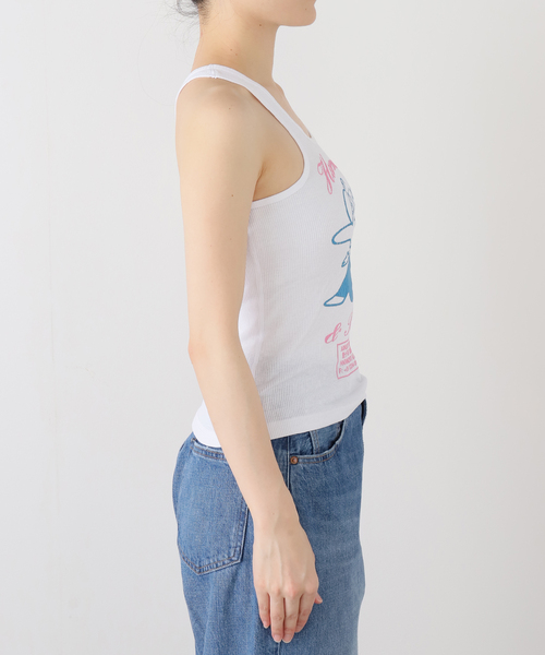 ASHLEY WILLIAMS（アシュリーウィリアムス）の「【Ashley Williams / アシュリー・ウィリアムズ】VEST AWAW250106（タンクトップ・レディース・ホワイト・SMALL）」の10枚目の写真