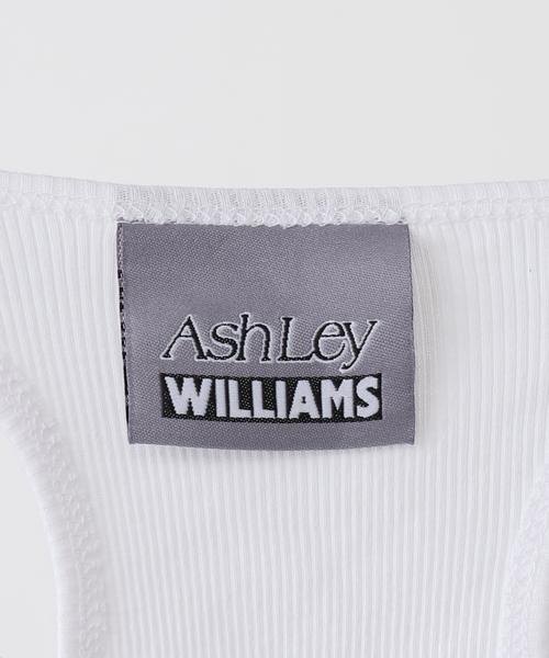 ASHLEY WILLIAMS（アシュリーウィリアムス）の「【Ashley Williams / アシュリー・ウィリアムズ】VEST AWAW250106（タンクトップ・レディース・ホワイト・SMALL）」の14枚目の写真