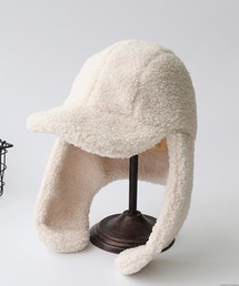 VIBGYOR | pur chouchou/耳当て付き ボア キャップ P4408(キャップ)