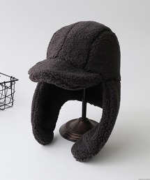 VIBGYOR | pur chouchou/耳当て付き ボア キャップ P4408(キャップ)