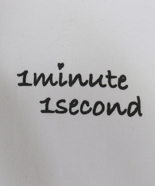 1minute 1second（ワンミニットワンセカンド）の「mlt5501-cursive foam print 10oz long sleeve shirt ロングスリーブカットソー(1M26H250)（Tシャツ/カットソー・メンズ・ブラック/グリーン系その他/ネイビー/ホワイト・M/L/XL）」の22枚目の写真