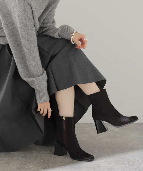 journal standard L'essage（ジャーナルスタンダードレサージュ）の「【ALOHAS/アロハス】South Soft Brown Leather Boots：ブーツ（ブーツ・レディース・ブラウン・39/38/37/36）」の2枚目の写真