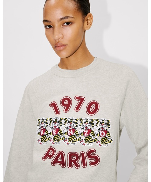 KENZO Wild Tiger' エンブロイダリー スウェット イン コットン