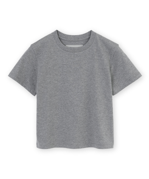 BROWNYARD(ブラウンヤード)の「W ベイビーTシャツ, グレー(Tシャツ/カットソー・レディース・その他・1/2)」の1枚目の写真