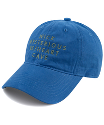 WICK（ウィック）の「MYSTERIOUS Cotton Peach ballcap-blue（キャップ）」