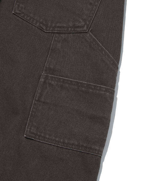 suade（スエード）の「CURVED DOUBLE KNEE PANTS [BROWN]（デニムパンツ・レディース・その他・SMALL/MEDIUM/LARGE）」の9枚目の写真