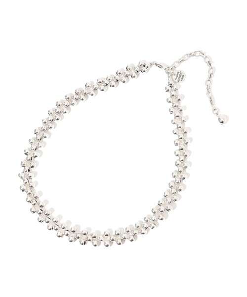 PHILIPPE AUDIBERT(フィリップ オーディベール)の「PHILIPPE AUDIBERT Max choker シルバーネックレス(ネックレス・レディース・シルバー・FREE)」の1枚目の写真