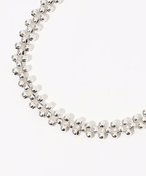 PHILIPPE AUDIBERT(フィリップ オーディベール)の「PHILIPPE AUDIBERT Max choker シルバーネックレス(ネックレス・レディース・シルバー・FREE)」の3枚目の写真