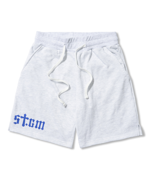 STIGMA(スティグマ)の「STGM Logo Short Pants White Melange(その他パンツ・メンズ・その他・MEDIUM/LARGE)」の1枚目の写真