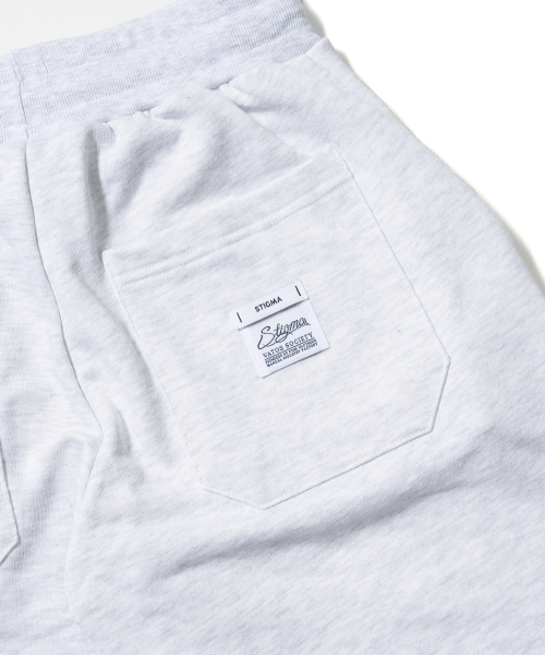 STIGMA(スティグマ)の「STGM Logo Short Pants White Melange(その他パンツ・メンズ・その他・MEDIUM/LARGE)」の6枚目の写真