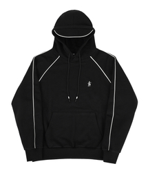 ACHA（アチャ）の「ACH Hood Cap Piping Hood _ Black（パーカー）」