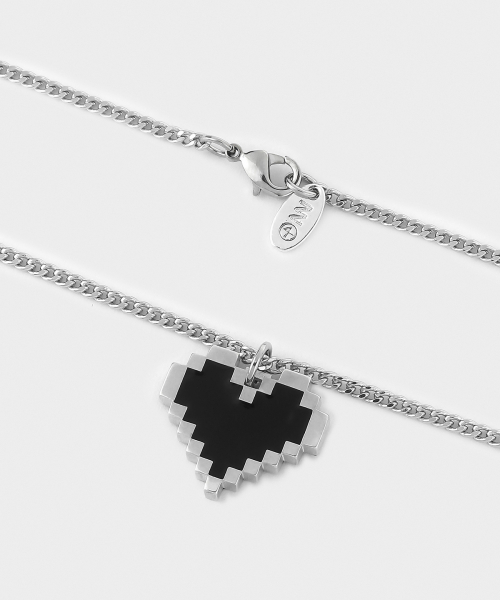 NONENON（ノンノン）の「PIXEL LOVE NEC SILVER925（ネックレス・レディース・その他・SMALL/MEDIUM/LARGE）」の5枚目の写真