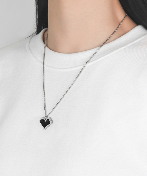 NONENON（ノンノン）の「PIXEL LOVE NEC SILVER925（ネックレス・レディース・その他・SMALL/MEDIUM/LARGE）」の7枚目の写真