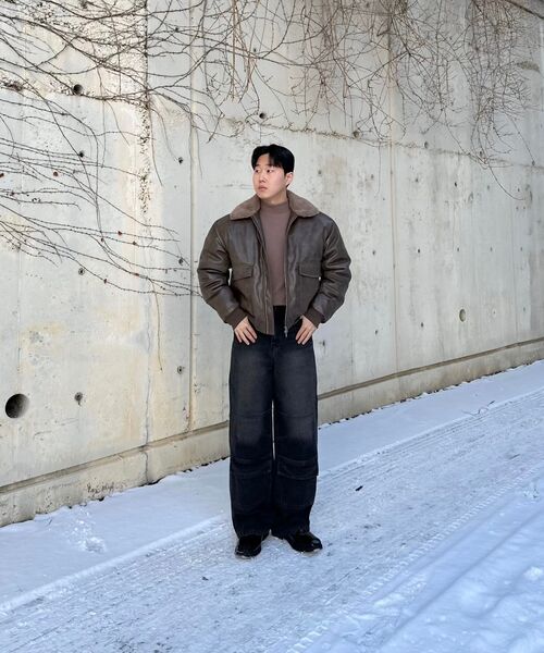 OURDAYZ（アワーデイズ）の「ヴィンテージフロントポケットカーゴデニムパンツ [VINTAGE BLACK]（デニムパンツ・レディース・その他・MEDIUM/LARGE/X-LARGE）」の13枚目の写真