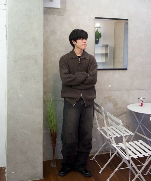 OURDAYZ（アワーデイズ）の「ヴィンテージフロントポケットカーゴデニムパンツ [VINTAGE BLACK]（デニムパンツ・レディース・その他・MEDIUM/LARGE/X-LARGE）」の15枚目の写真