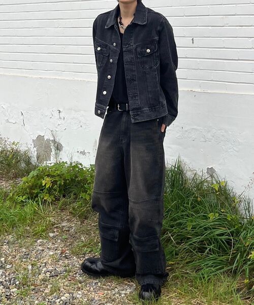 OURDAYZ（アワーデイズ）の「ヴィンテージフロントポケットカーゴデニムパンツ [VINTAGE BLACK]（デニムパンツ・レディース・その他・MEDIUM/LARGE/X-LARGE）」の20枚目の写真