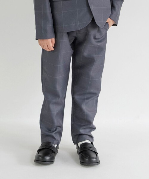 BRANSHES(ブランシェス)の「【フォーマル】ロングパンツ(スーツパンツ・キッズ・ネイビー/チャコールグレー・130/120/110)」の2枚目の写真